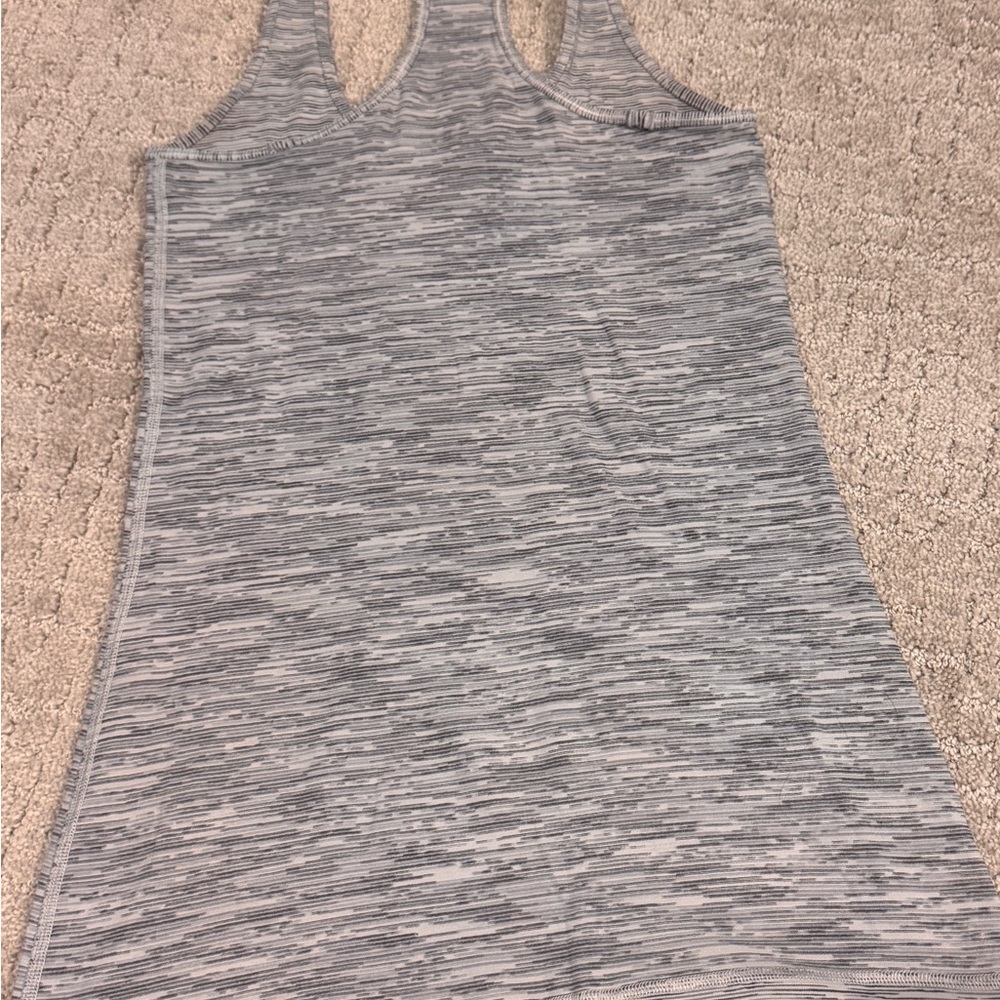 lululemon athletica Gray Tank Top